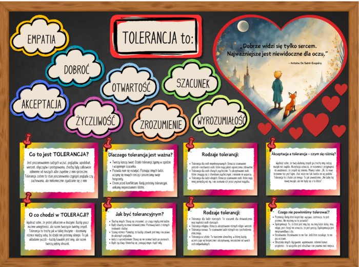 DZIEŃ TOLERANCJI - gazetka szkolna