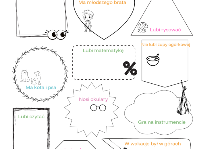 Na dobry początek- karty pracy (integracja, klasa 4-8)