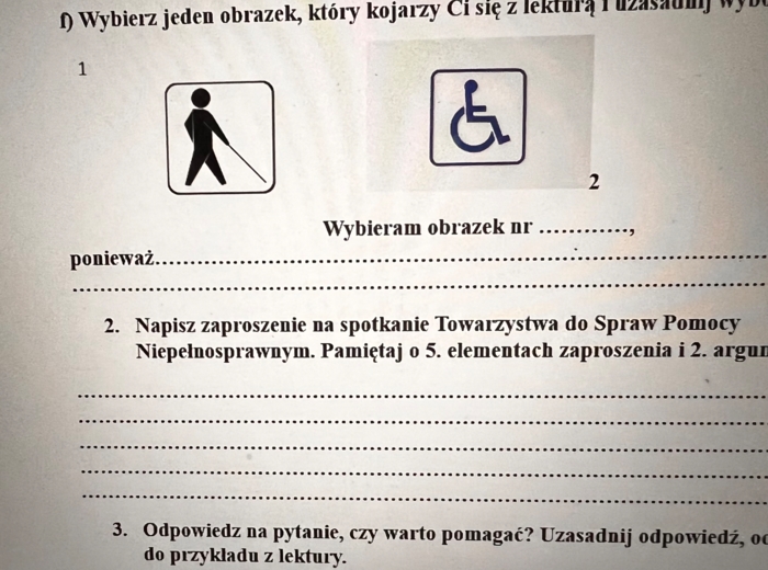 Katarynka  - zadania typu egzaminacyjnego klasa 4