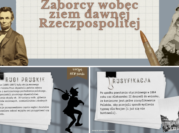 H709 prezentacja Zaborcy wobec ziem dawnej Rzeczpospolitej