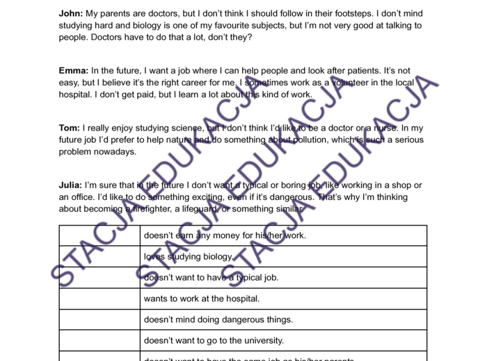 Brainy 6 Unit 1 – Powtórka do sprawdzianu + klucz odpowiedzi