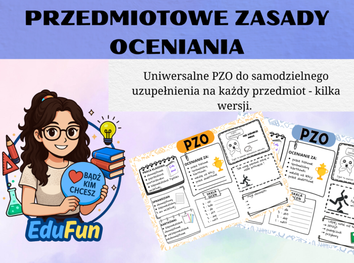 PZO - przedmiotowe zasady oceniania