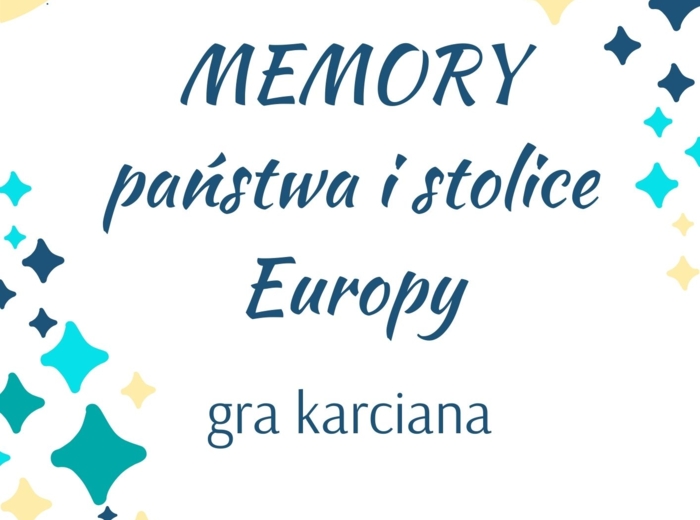 Memory - państwa i stolice Europy