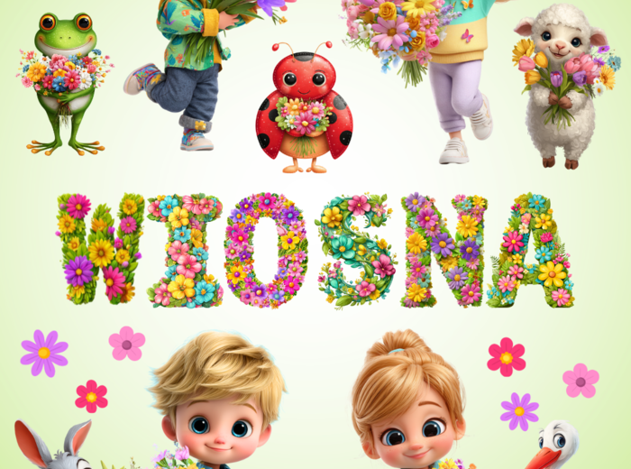 🌷 PAKIET DEKORACJI WIOSNA 🌷