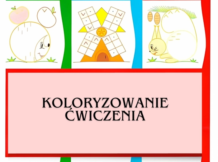 KOLORYZOWANIE - ĆWICZENIA