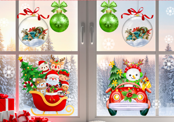 🎄✨ MEGA PAKIET ZIMOWO-ŚWIĄTECZNY| Dwustronne ozdoby - aż 50 elementów! ✨🎄|Idealne na gazetkę|okna lud drzwi klasy