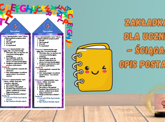 Opis postaci- zakładka