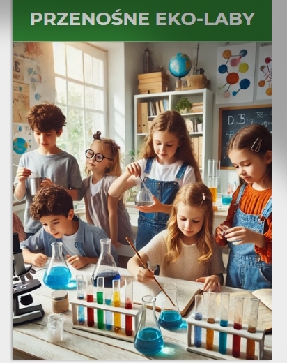 Przenośne „eko-lab”. Badanie jakości wody. Wytwarzanie energii z owoców.