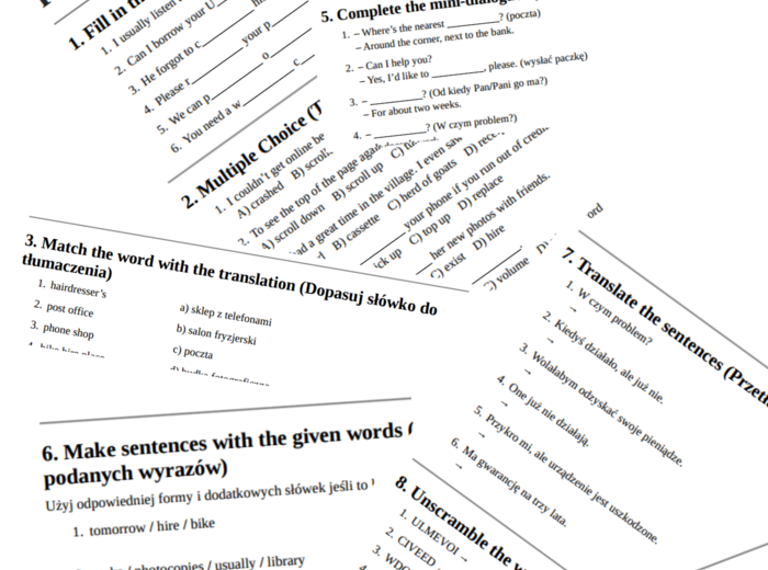Brainy 8 – Unit 1 – vocabulary revision