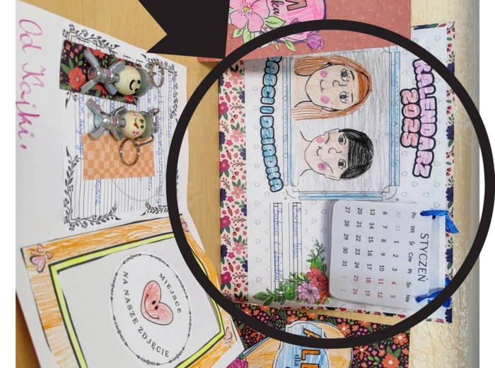 Kalendarz dla Babci i Dziadka 2025