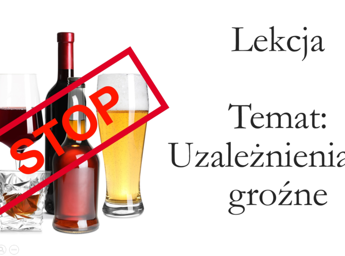 Klasa 4 - Czym jest uzależnienie? - prezentacja