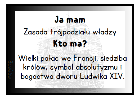 „Ja mam, kto ma” – Od absolutyzmu do republiki