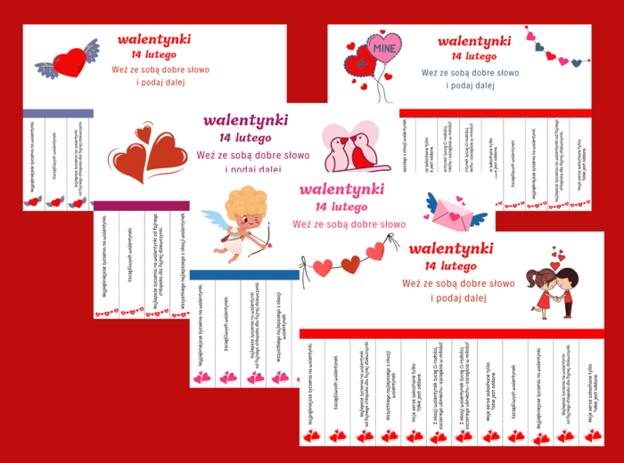 WALENTYNKI – zdania do urwania