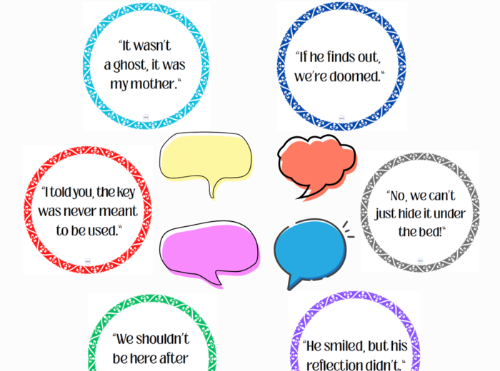 36 OVERHEARD CARDS / PODSŁUCHANE ROZMOWY