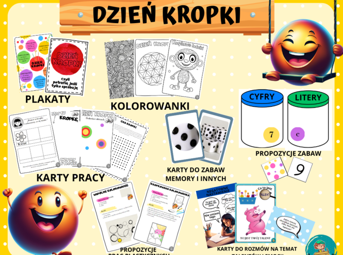 MEGA ZESTAW NA DZIEN KROPKI
