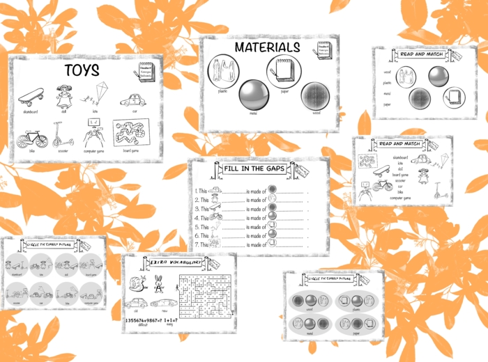 TIGER & FRIENDS 1 Unit 6 Toys, materials