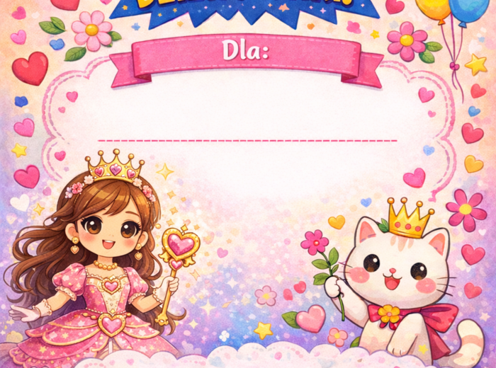 Dzień Kobiet- medale i dyplomy