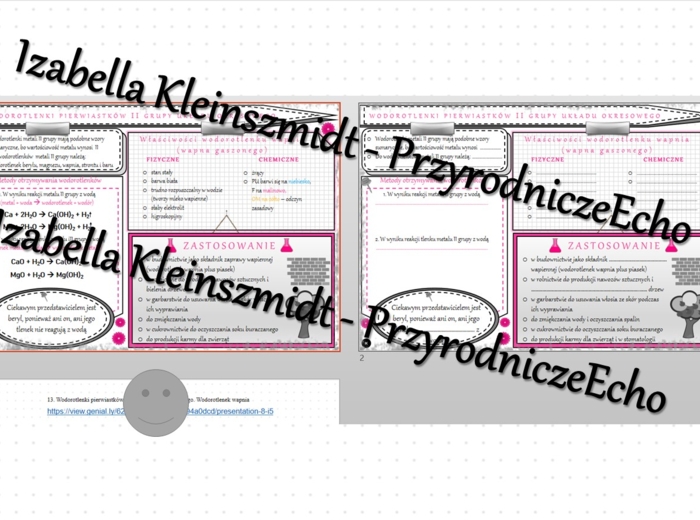Minizestaw na temat „Wodorotlenki pierwiastków II grupy układu okresowego. Wodorotlenek wapnia” – sketchnotka + karta pracy w power point + gratisowy link do prezentacji multimedialnej niekomercyjnej wykonanej w genial.ly do indywidualnego pobrania i uży