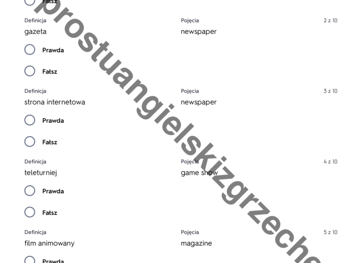 Brainy 5 - Unit 7 - testy
