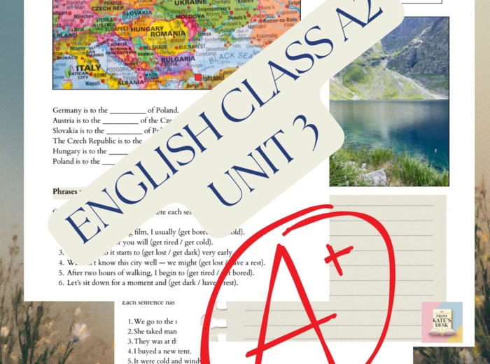 English Class A2 Unit 3 Going on Holiday