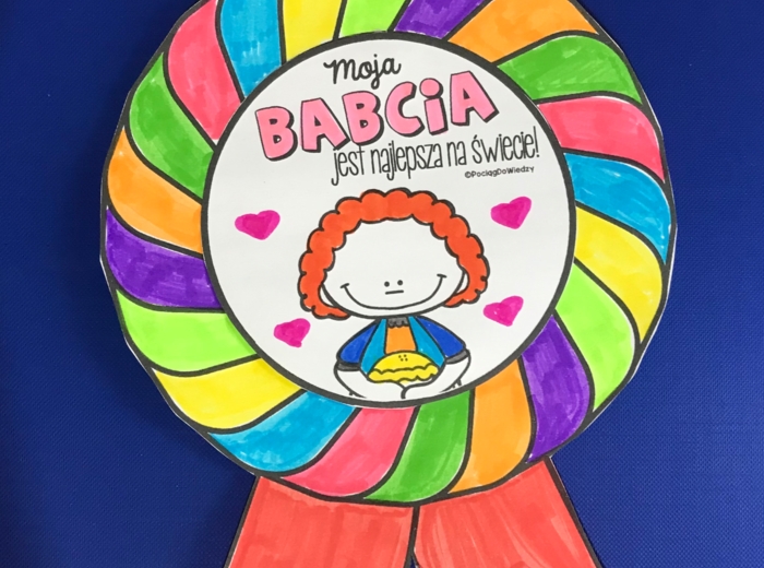 Dzień Babci i Dziadka - Medal upominkowy