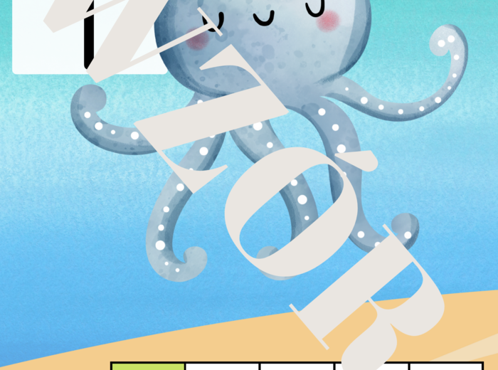 Morska paczka -plansze i pomoce oraz kalendarz z krabem