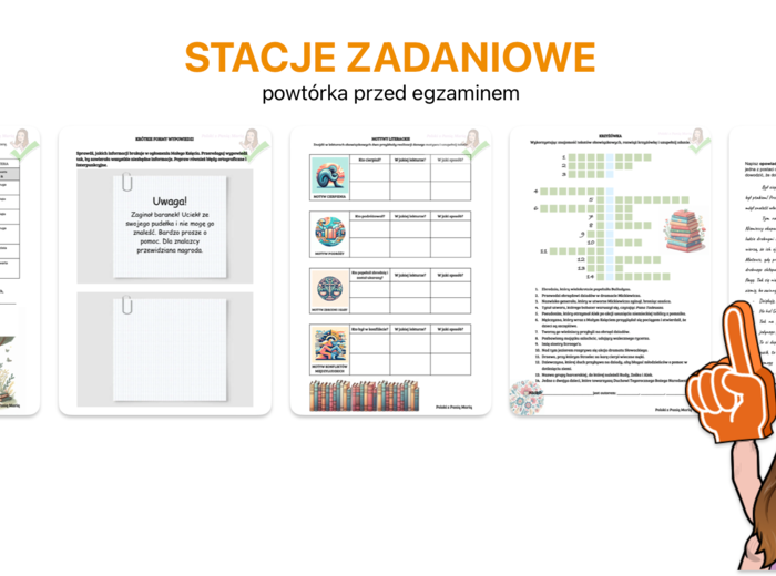 Powtórka przed egzaminem - stacje zadaniowe