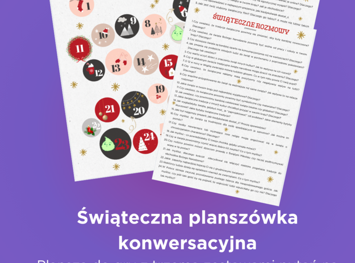 Świąteczna gra planszowa