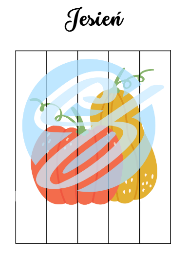 Jesienne Puzzle – Zestaw 6 Układanek dla Przedszkolaków i Młodszych Uczniów – Idealne na Pierwszy Dzień Jesieni