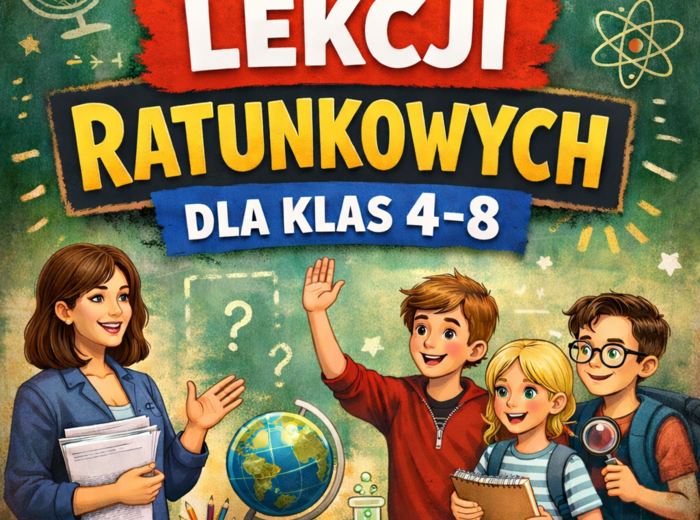 30 lekcji ratunkowych na zastępstwo w klasach 4-8