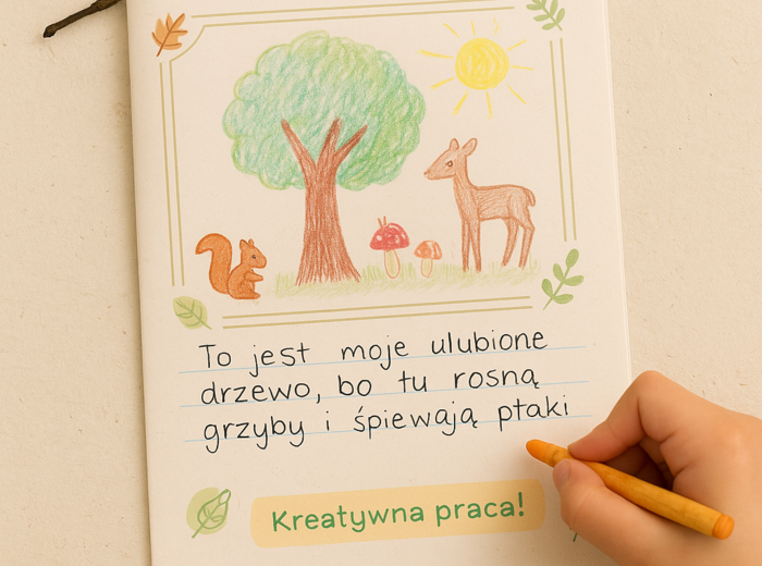 Minialbum „Leśne inspiracje” (do uzupełniania)