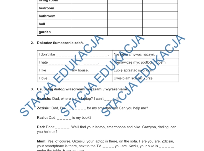 Superpowers 4 Unit 2 powtórka do sprawdzianu