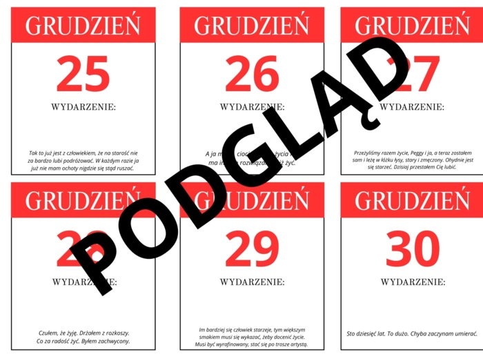 Karty pracy - "Oskar i Pani Róża"