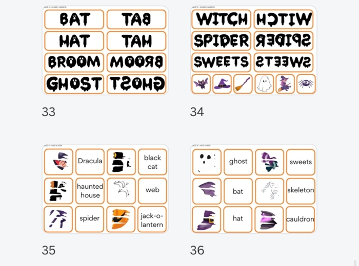HALLOWEEN - Escape Room/ Stacje dydaktyczne (klasy 1-3)