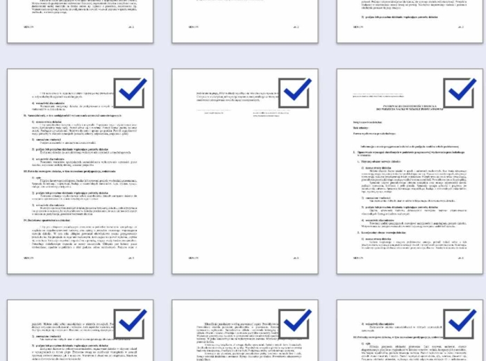 5 x INFORMACJA O GOTOWOŚCI DZIECKA DO PODJĘCIA NAUKI W SZKOLE PODSTAWOWEJ