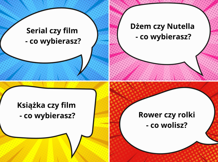 Karty "Poznajmy się!"