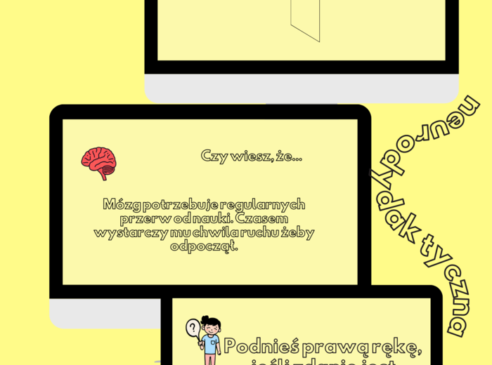 Prezentacja z elementami neurodydaktyki - geometria - klasa 5