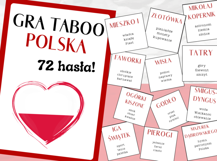 TABOO Polska – Edukacyjna Gra Słowna dla Nauczycieli, Wychowawców i Rodziców