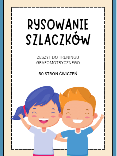 RYSOWANIE SZLACZKÓW ZESZYT DO TRENINGU GRAFOMOTORYCZNEGO