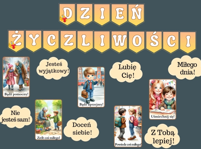 Dzień Życzliwości - materiał na gazetkę (pdf)
