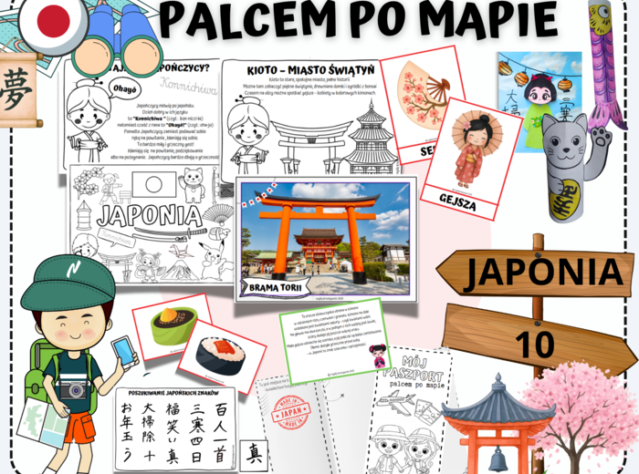 PALCEM PO MAPIE - JAPONIA