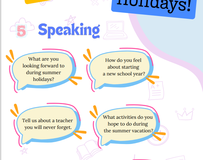 Farewell to my school - lekcja na zakończenie roku szkolnego.