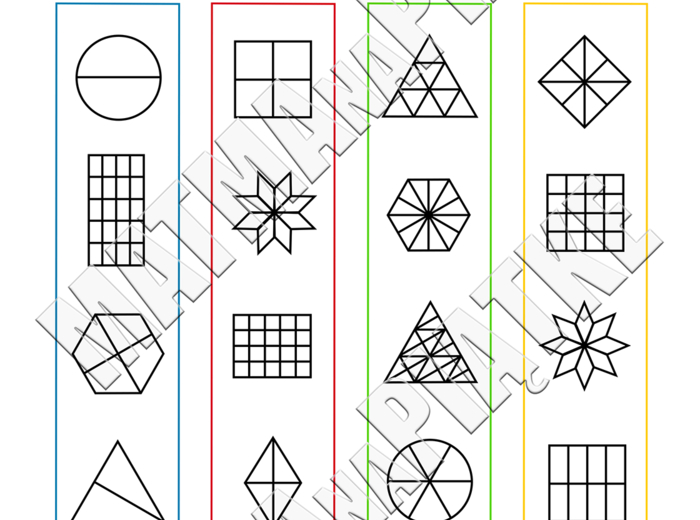 Ułamki zwykłe - Szkoła Podstawowa - Klasa 4 / 5 - Klasa Czwarta / Piąta - Ułamek zwykły jako część całości - Karta pracy o ułamkach zwykłych - Powtórzenie ułamków - Kolorowanka z ułamkami zwykłymi - Wizualizacja ułamka zwykłego - Zabawa z ułamkiem - Nauk