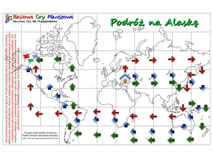 Podróż na Alaskę – Gra planszowa