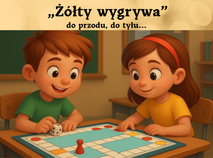 Żółty wygrywa-gra stolikowa dla dwojga