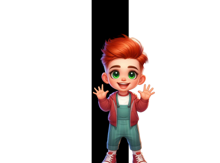 Dzień przedszkolaka girlandy i napisy