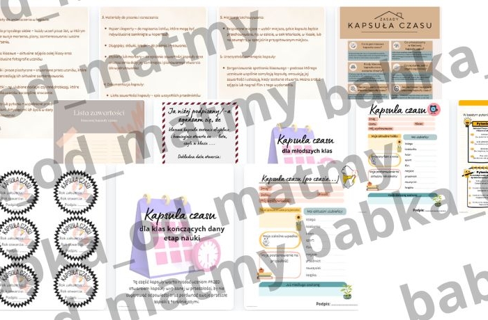 Klasowa kapsuła czasu - zachowaj wspomnienia swoich uczniów na przyszłość!