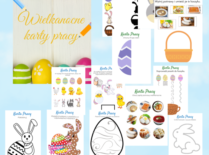 Wielkanoc- Karty Pracy