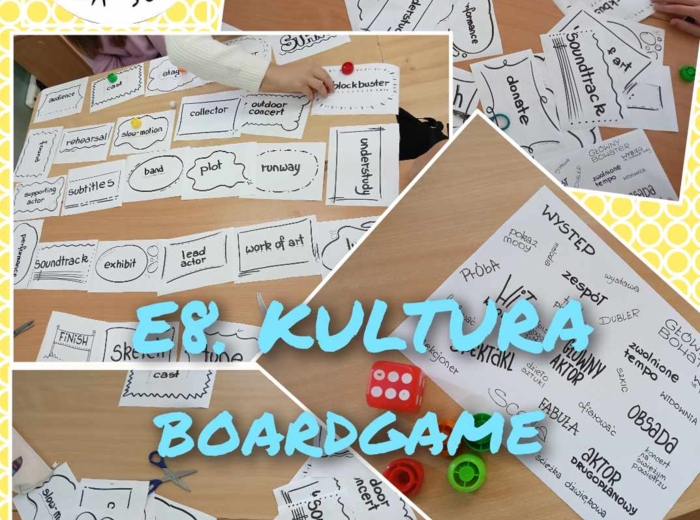 E8 BOARDGAME - KULTURA