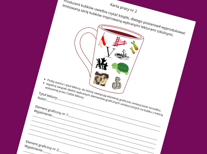 "KAMIENIE NA SZANIEC" - lektury- kl. 4-8 – ikonki – powtórzenie - powtórka - egzamin - karta pracy